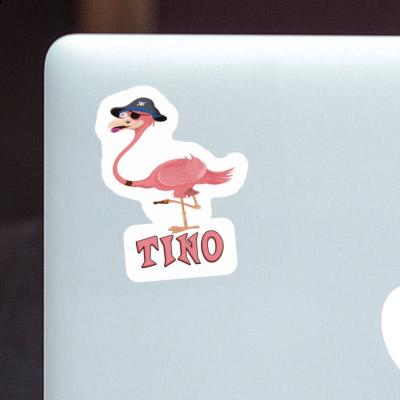 Autocollant Flamant Tino Notebook Autocollant Flamant Tino Gift package Image