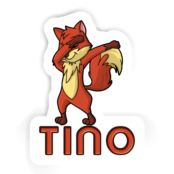 Tino Autocollant Renard Notebook Tino Autocollant Renard Gift package Image