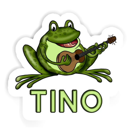Grenouille Autocollant Tino Laptop Image