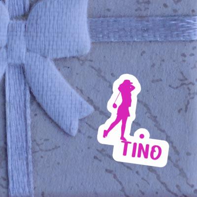 Tino Autocollant Golfeuse Laptop Image