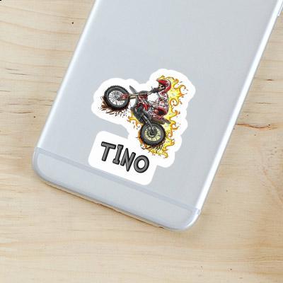 Aufkleber Motocrosser Tino Image