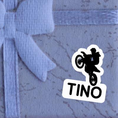 Sticker Motocross-Fahrer Tino Notebook Image