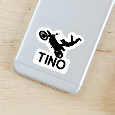 Autocollant Motocrossiste Tino Notebook Image