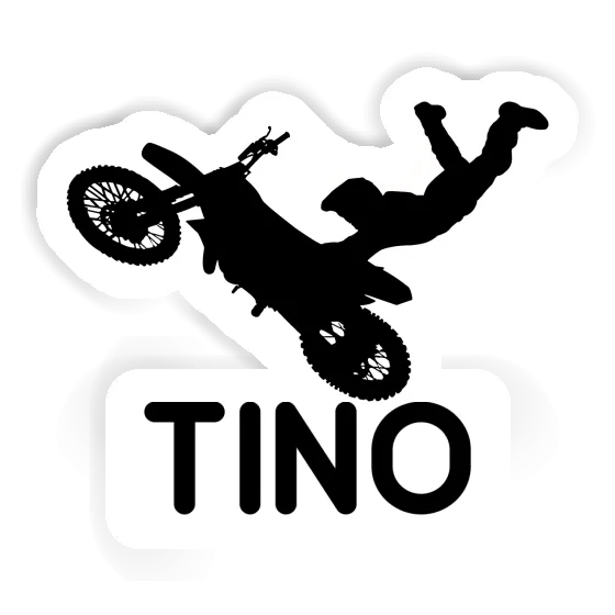 Autocollant Motocrossiste Tino Image