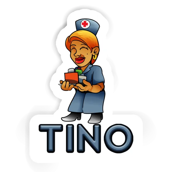 Krankenschwester Aufkleber Tino Notebook Krankenschwester Aufkleber Tino Gift package Image