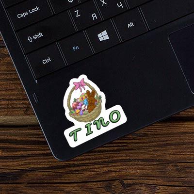 Tino Autocollant Nid de Pâques Laptop Tino Autocollant Nid de Pâques Laptop Image