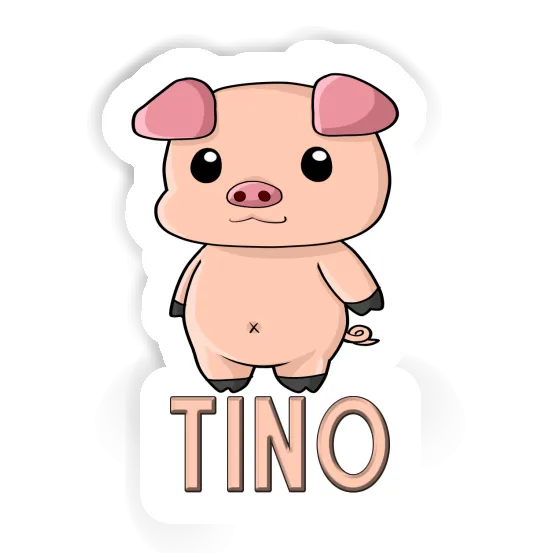 Tino Aufkleber Schweinchen Notebook Tino Aufkleber Schweinchen Gift package Image