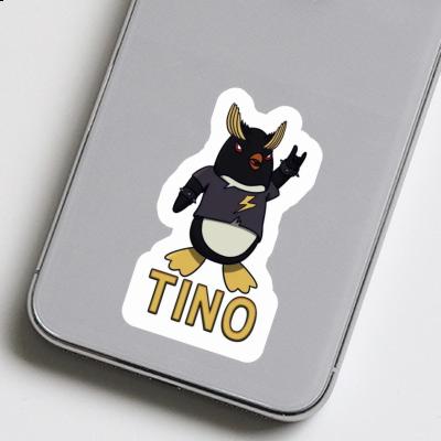 Sticker Rocking Penguin Tino Gift package Image