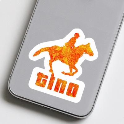 Sticker Tino Horse Rider Notebook Sticker Tino Horse Rider Gift package Image
