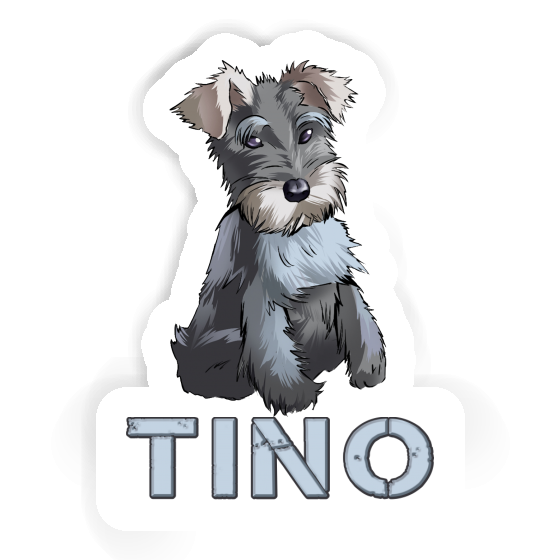 Schnauzer Autocollant Tino Gift package Image