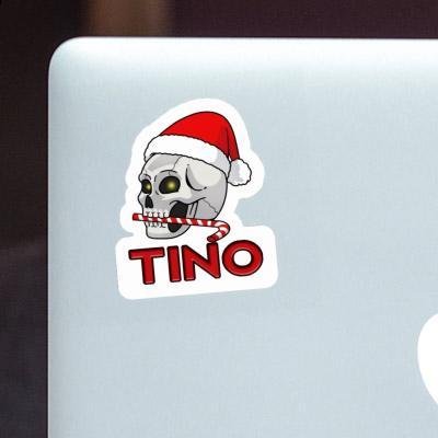 Sticker Christmas Skull Tino Gift package Image