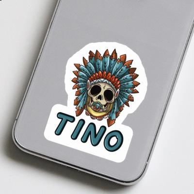 Bébé tête de mort Autocollant Tino Gift package Image