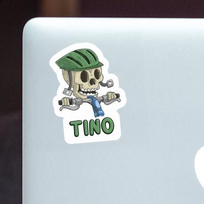Tino Aufkleber Fahrradfahrer Laptop Image
