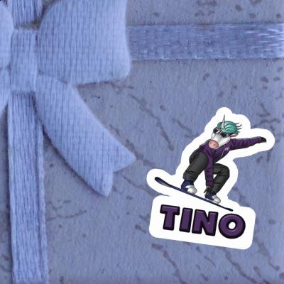 Snowboarderin Sticker Tino Laptop Snowboarderin Sticker Tino Laptop Image