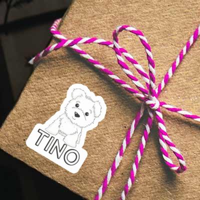 Tino Autocollant Westie Laptop Image