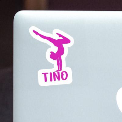 Sticker Yoga-Frau Tino Image