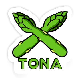 Tona Sticker Spargel Image