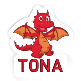 Tona Sticker Baby Dragon Image