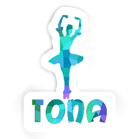 Ballerina Sticker Tona Image