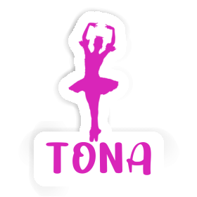 Sticker Ballerina Tona Image