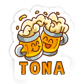 Autocollant Bière Tona Image