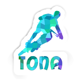 Sticker Biker Tona Image