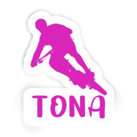 Tona Sticker Biker Image