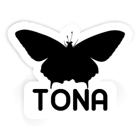 Papillon Autocollant Tona Image