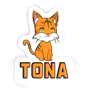 Aufkleber Katze Tona Image