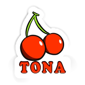 Sticker Kirsche Tona Image