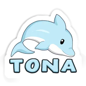 Dolphin Sticker Tona Image