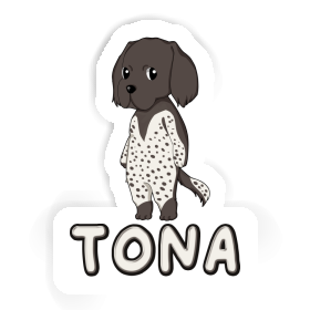 Munsterlander Sticker Tona Image