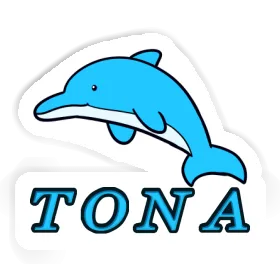 Sticker Tona Dolphin Image