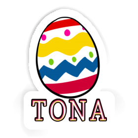 Easter Egg Sticker Tona Image