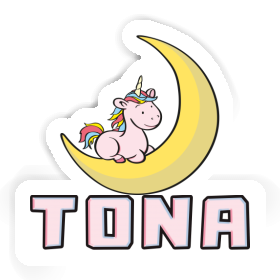 Aufkleber Tona Einhorn Image