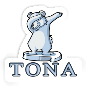 Sticker Polar Bear Tona Image