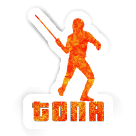 Fencer Sticker Tona Image