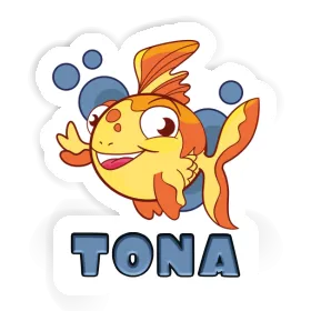 Autocollant Tona Poisson Image