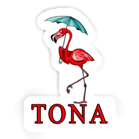 Tona Sticker Flamingo Image