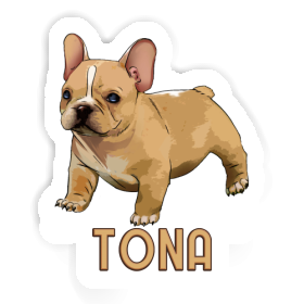 Sticker Frenchie Tona Image