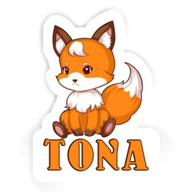 Tona Aufkleber Fuchs Image