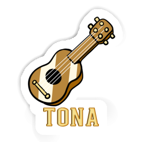 Autocollant Guitare Tona Image