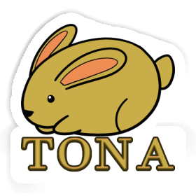 Tona Sticker Hare Image