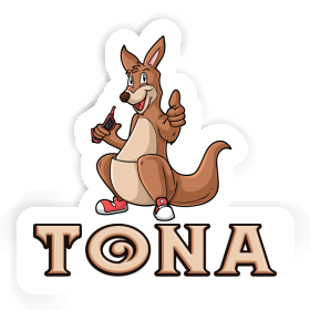 Sticker Tona Känguru Image