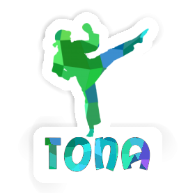 Tona Sticker Karateka Image