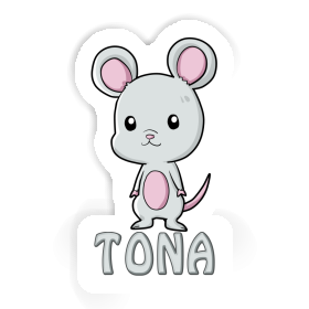 Sticker Mouse Tona Image