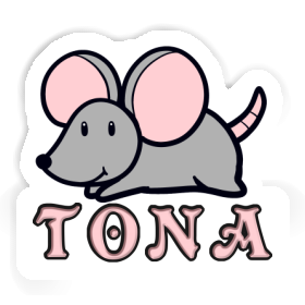 Tona Autocollant Souris Image