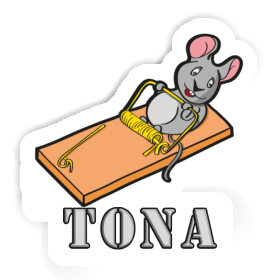 Tona Aufkleber Fitness-Maus Image