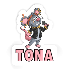 Sticker Tona Singer Image