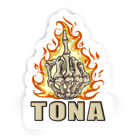 Middlefinger Sticker Tona Image